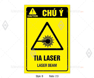 Cảnh báo tia laser