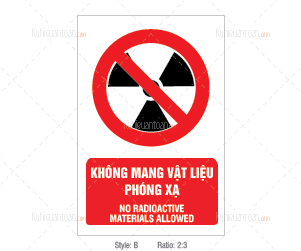 Cấm chất phóng xạ