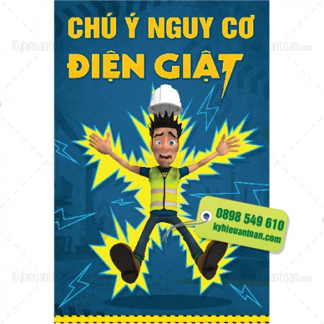 bien-bao-cong-trinh, safety-poster, can-than-dien-giat