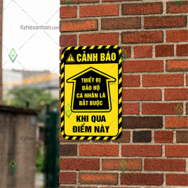 Biển báo an toàn_cảnh báo trang bị thiết bị bảo hộ cá nhân