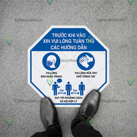 DS_092A, tấm dán sàn vui lòng tuân thủ các hướng dẫn