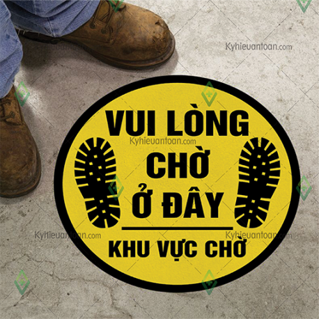 DS_118A, tấm dán sàn khu vực chờ