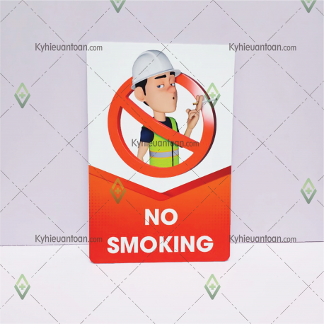 PTAT-23A_no smoking, safety sign, safety poster
