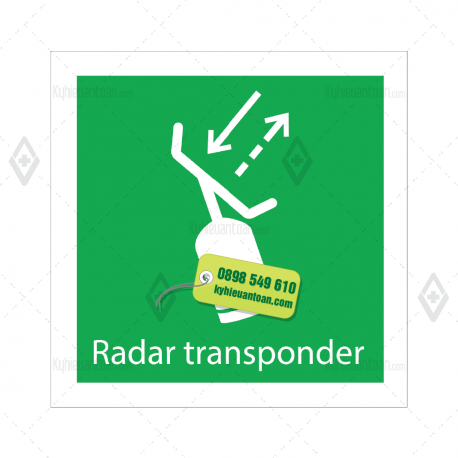 Radar transponder, Máy thu phát radar