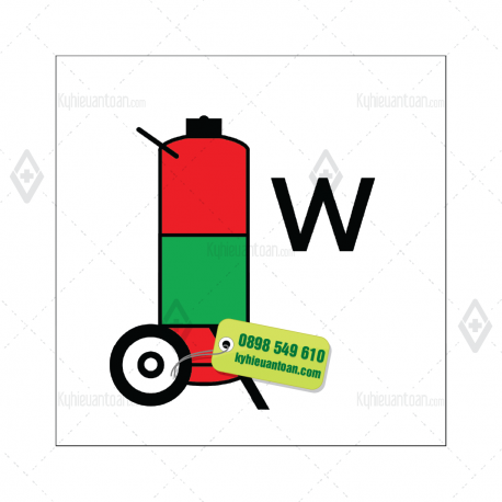 Water Wheeled Fire Extinguisher, Bình Chữa Cháy Nước Có Xe Đẩy