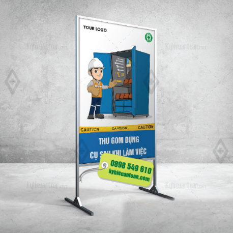 bien-bao-cong-trinh, thu-gom-dung-cu, sap-xep-gon-gang-5s