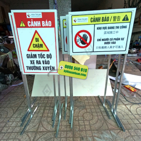 CT-36, Bảng cảnh báo – Giảm tốc độ