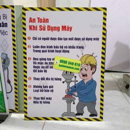 Bảng Tuân Thủ An Toàn Khi Sử Dụng Thiết Bị