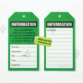 THẺ INFORMATION – THẺ THÔNG TIN THIẾT BỊ AN TOÀN
