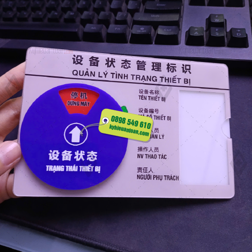 TAG-046_Bảng quản lý tình trạng thiết bị Việt Trung 2