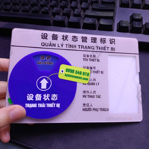 TAG-046_Bảng quản lý tình trạng thiết bị Việt Trung 5