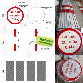 Bảng Bãi Đậu Xe Chữa Cháy Phản Quang