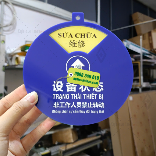 TAG-049B_Bảng Trạng Thái Vặn Vít 4 Nội Dung