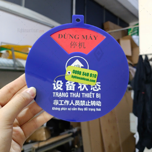 TAG-049C_Bảng Trạng Thái Vặn Vít 4 Nội Dung